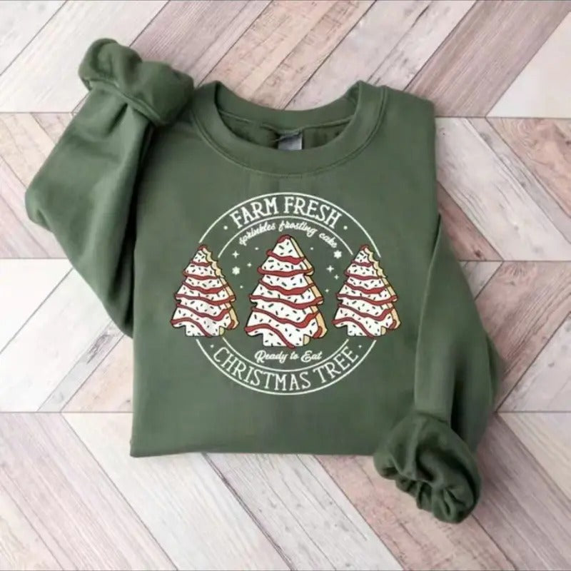 Farm Fresh Tree Cakes Shirt Cake Tree Farm Shirt