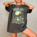 Forbidden Forest Bookish Wizarding School T National Park Wizard Thrifted Reader