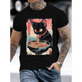 " WB Shield Lightsaber Brand Shirt WB Shield WB Shield Black Cat Eating Ramen Japanese Typography WB Shield "