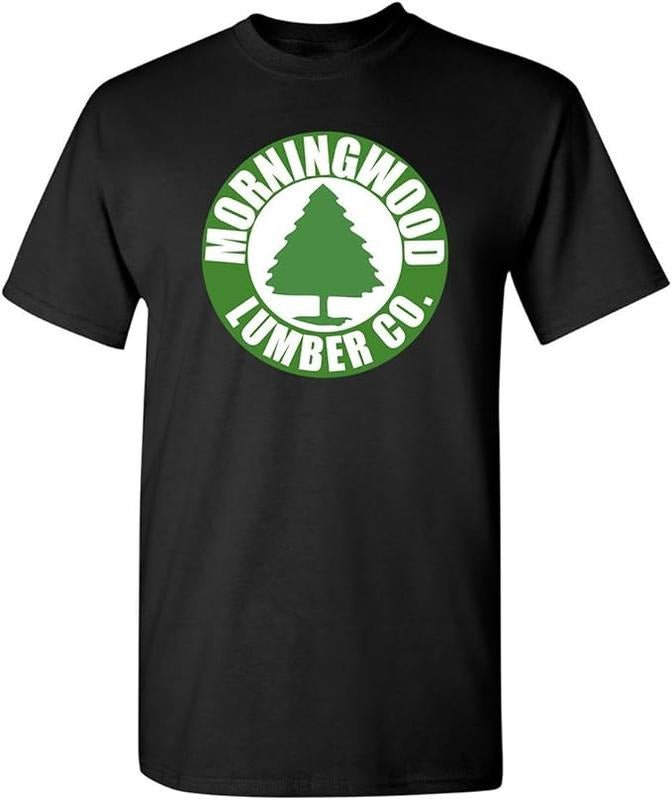 Funny Dark Humor Shirts Morningwood Lumber Humor Novelty Sarcastic Funny Menswear Casual Cotton