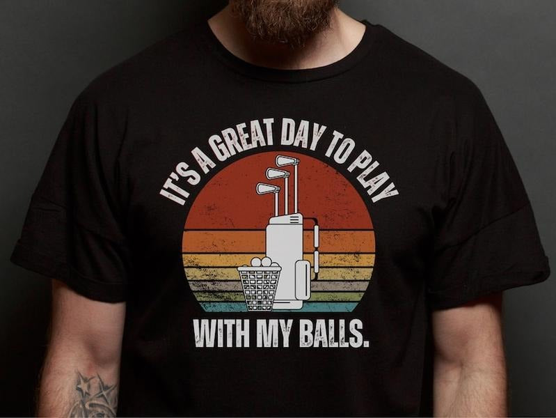Funny Golf Shirt Golf Funny Sport Shirt Him Golf Clubs Shirt Dads Day Golf Golf Shirt Golf