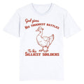 Funny Meme Shirt Silly Duck Silly Soldiers Does He
