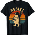 Funny Penguin Resist Penguins Protest Against Tariffs