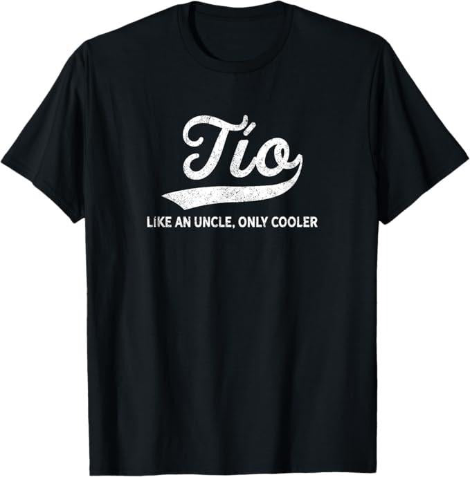 Funny Uncle Shirts Uncle Funny Tio Like Uncle Only Cooler Menswear Casual Cotton