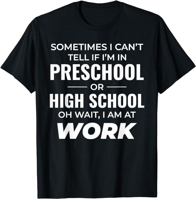 Funny Work Office Workplace Sarcastic Fun Saying Menswear Casual Cotton