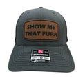 Show Me That Fuuuuupa! Flex Fit Richardson Flat Bills Golf Hats