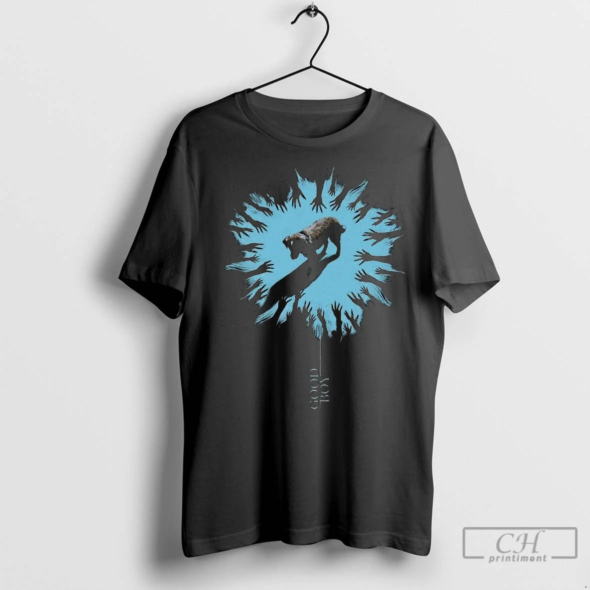 Good Boy Trust His Instincts Dog Hands Long Sleve T Shirts
