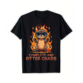 Otter Cartoon Complete Otter Chaos Lover Animals Made Usastyle{N002}2