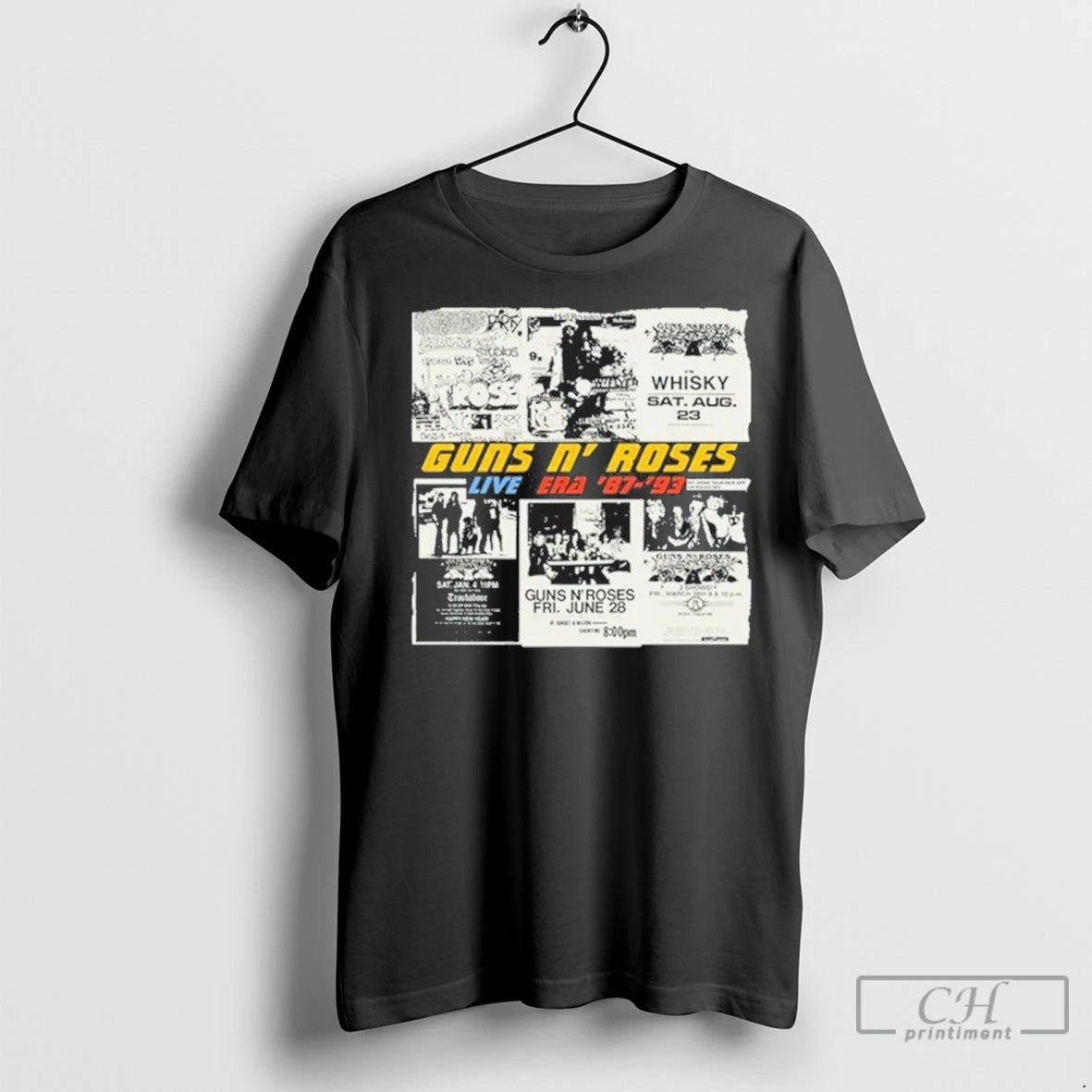 Guns N Roses Live Era 2025 T Shirts