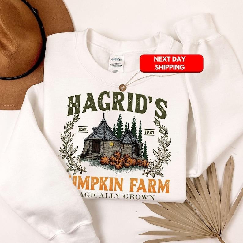 Hagrid'S Pumpkin Patch Hagrid'S Pumpkin Farm Fall Shirt Pumpkin Patch Shirt Fall Halloween