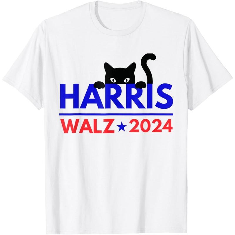 Harris Walz 2024 Funny Cat Election Kamala Harris Tim Waltz Made Usastyle{N002}3