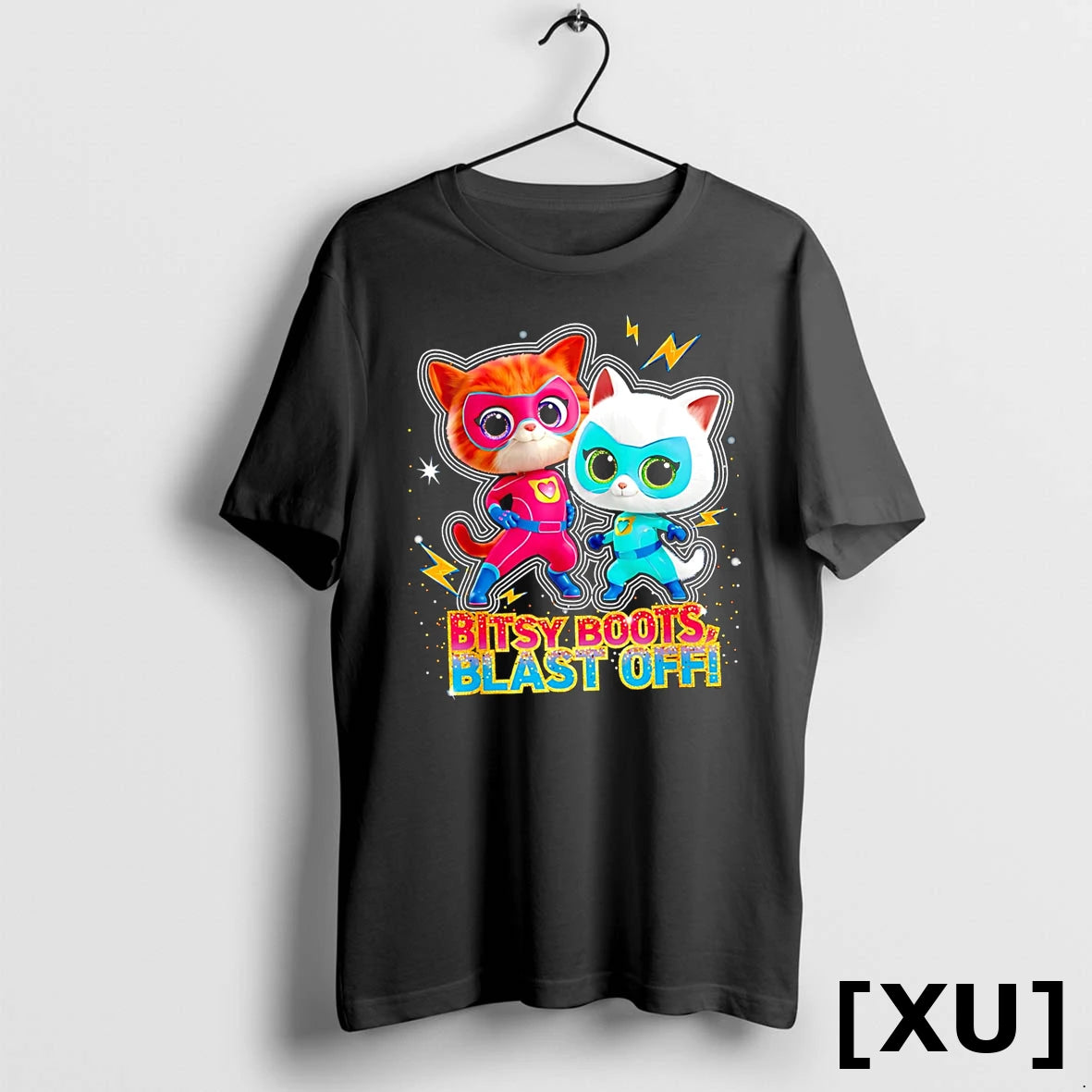 Hero Cat Super Kitties Bitsy Boots Blast Off Tshirts Sweater