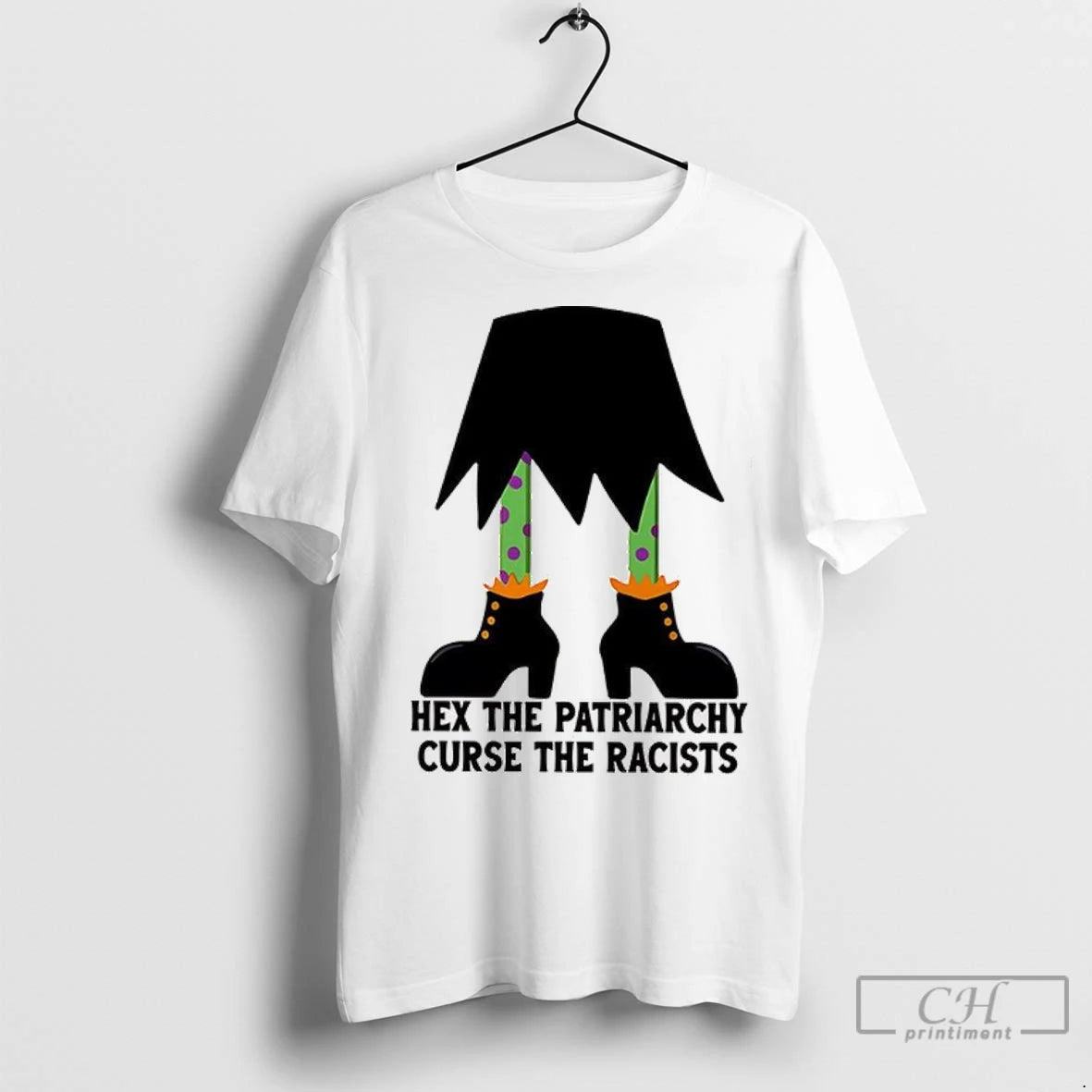 Hex The Patriarchy Curse The Racists T Shirts