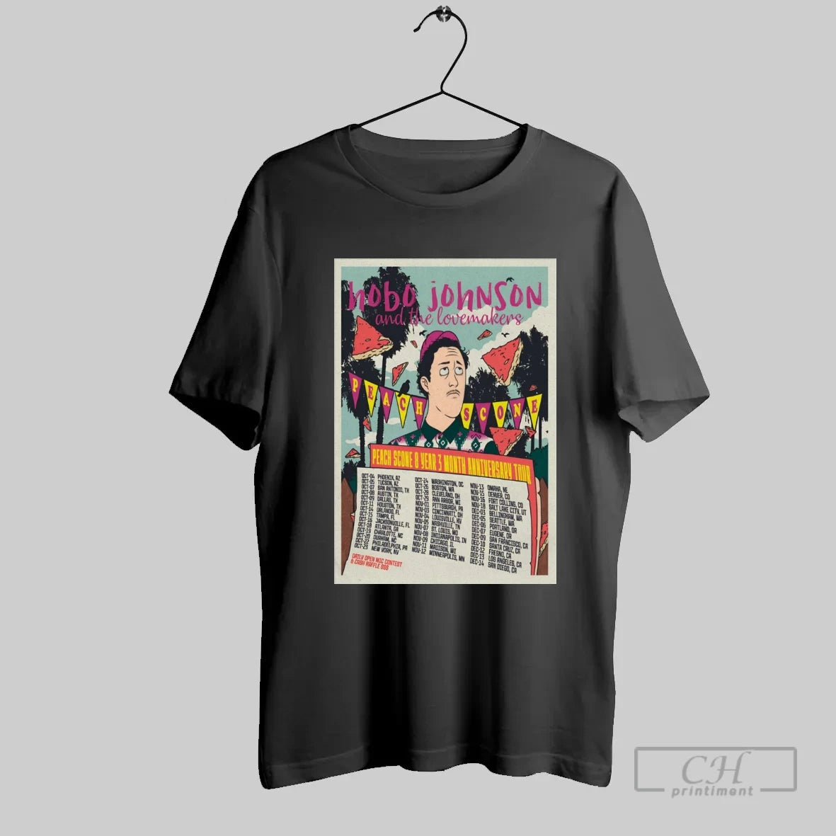 Hobo Johnson And The Lovemakers 2025 Peach Scone 8 Year 3 Month Anniversary Tour