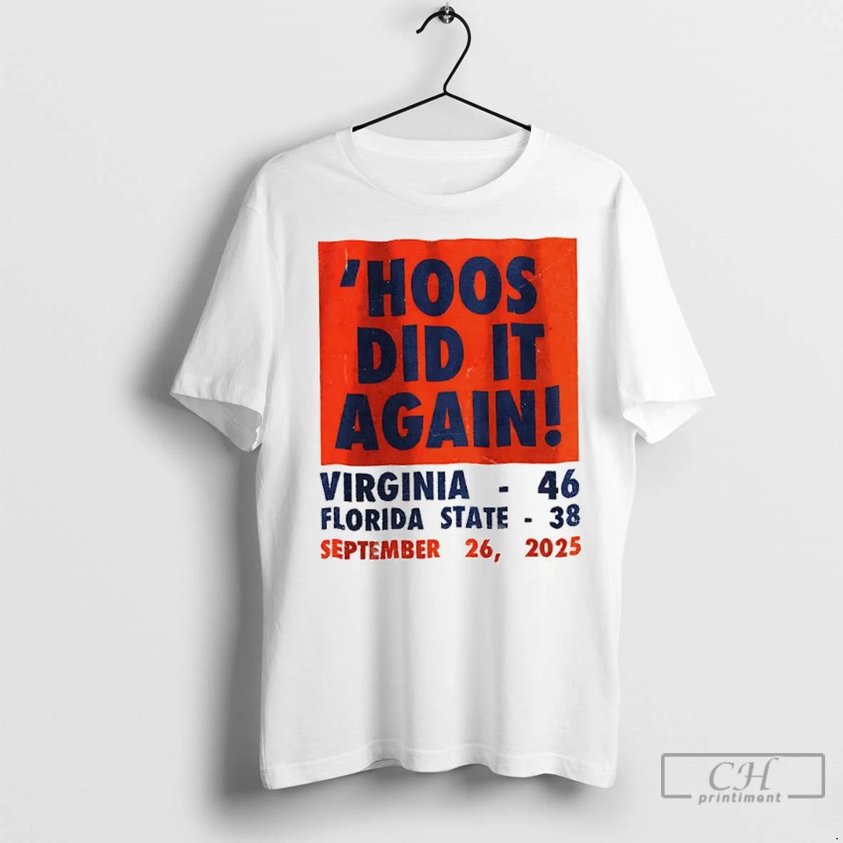 Hoos Did It Again September 26 2025 T Shirts