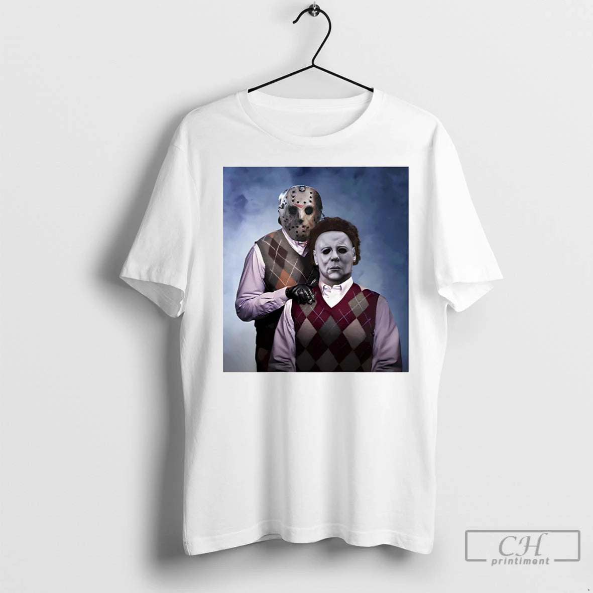 Horror Bros Jason Voorhees And Michael Myers T Shirts