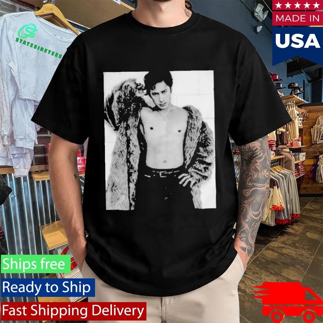Hudson Williams Fur Coat Shirt Unisex , , , Long Sleeve Tee