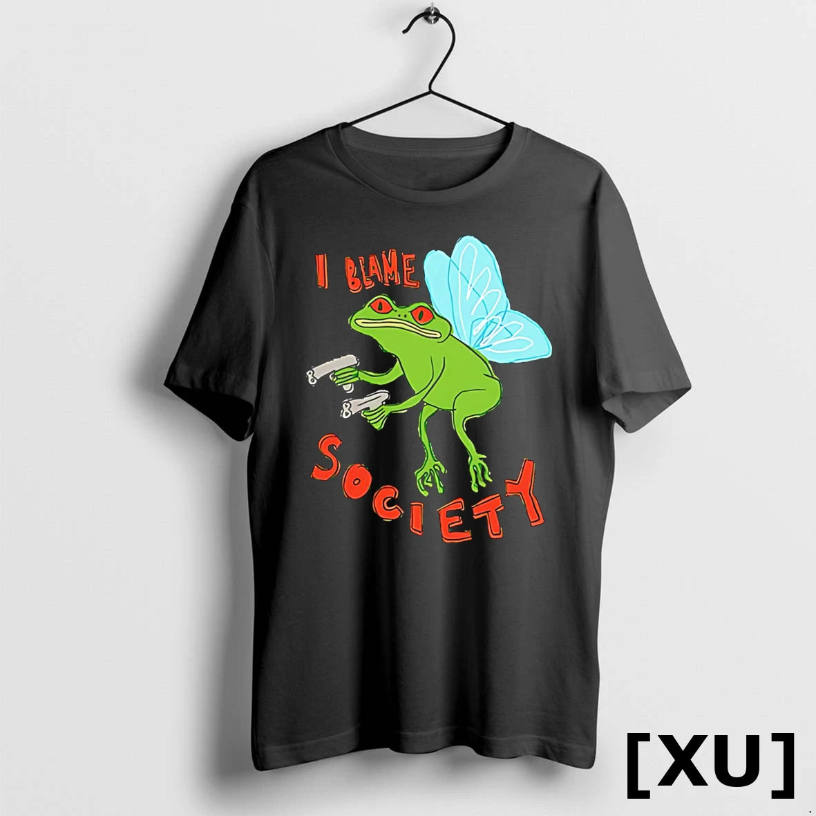 I Blame Society Frog Tshirts Sweater