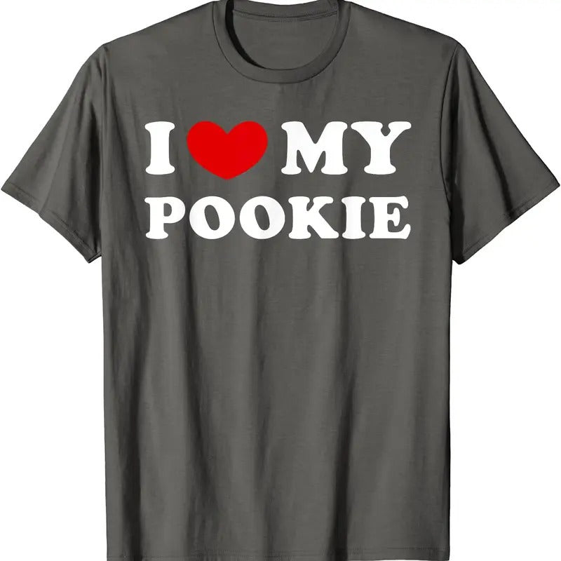 I Heart My Pookie Shirt I Love My Pookie Cotton Size S 5XL
