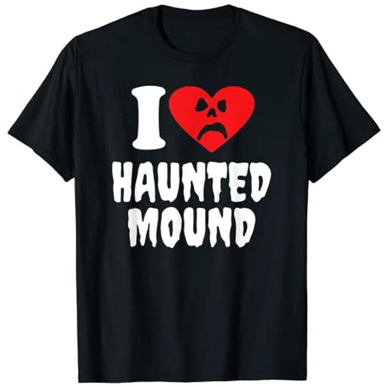 I Love Haunted Mound Sematary Cotton Size S 5XL NEW