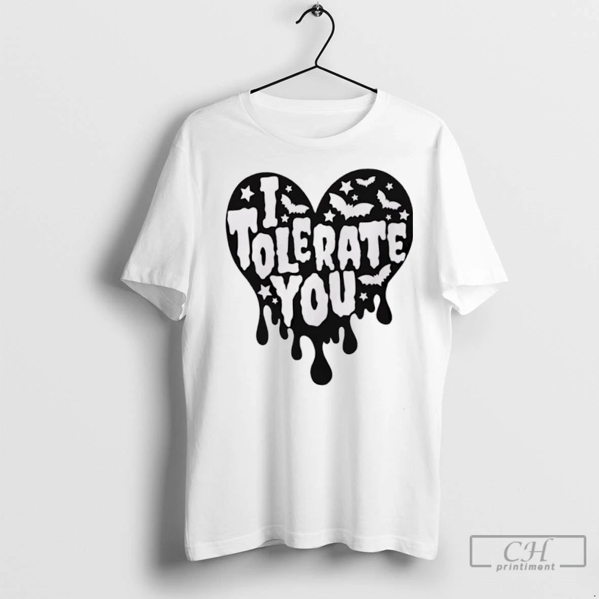 I Tolerate You Heart T Shirts