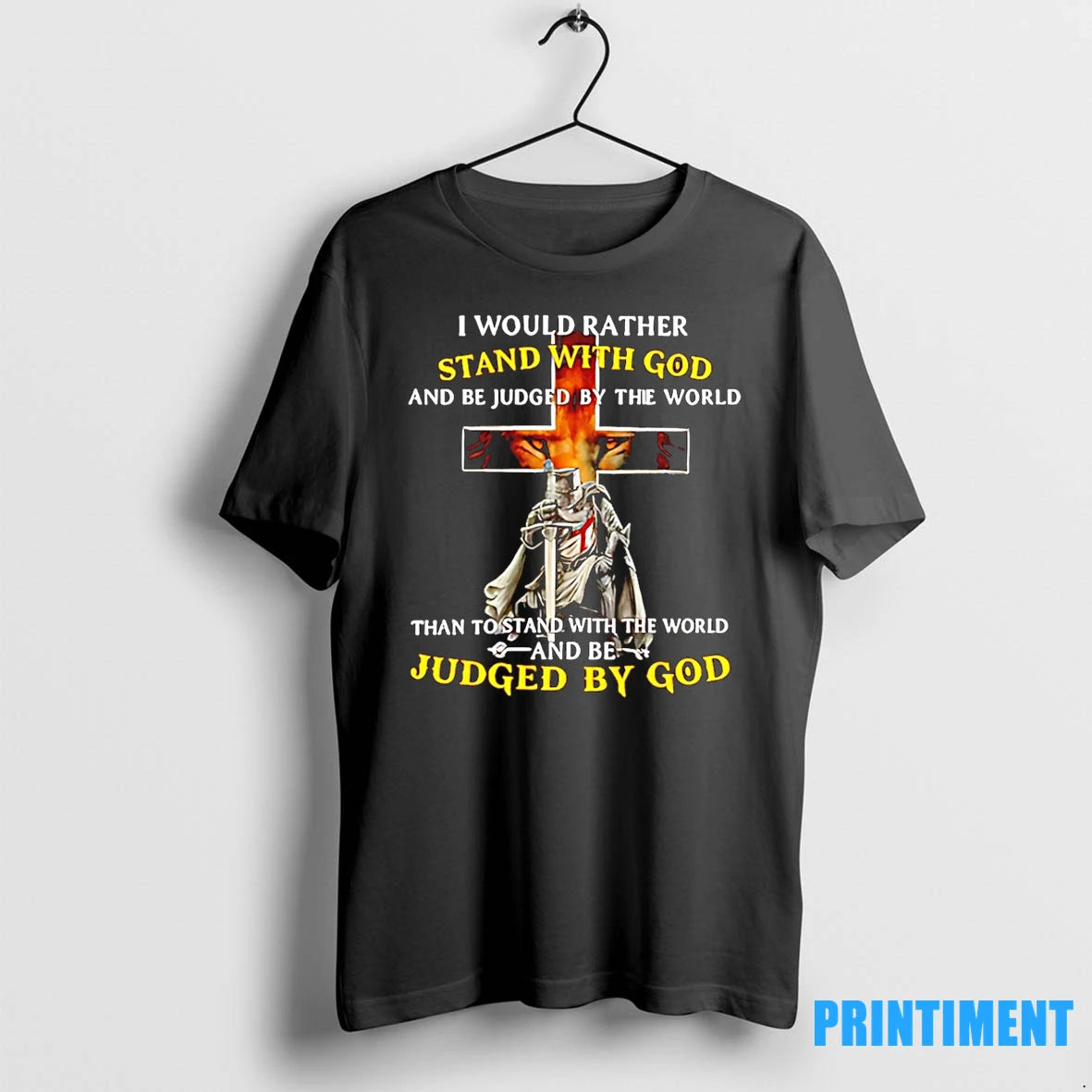 I Would Rather Stand With God And Be Judged Veteran Tshirts Sweater