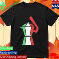 Italian Espresso Baseball Shirt Unisex , , , Long Sleeve Tee