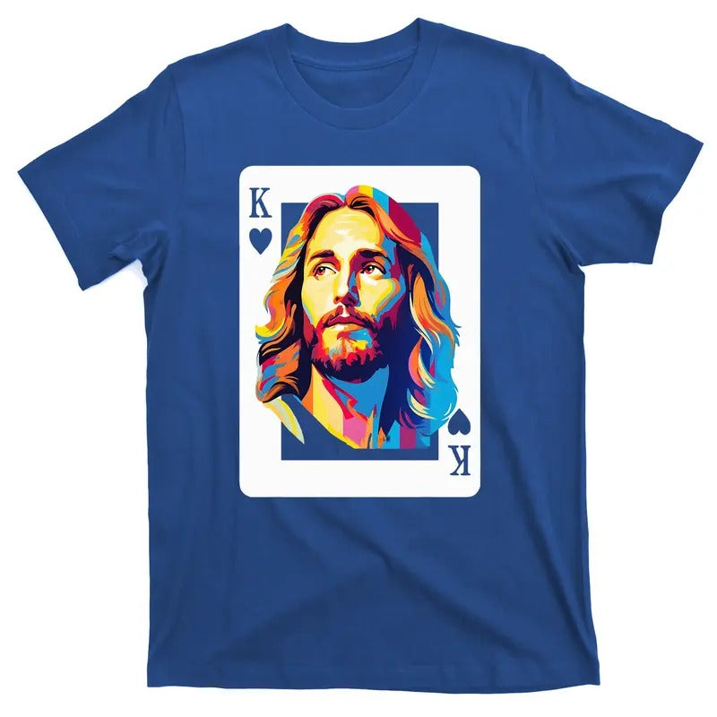 Jesus King Hearts Kings Kings Christian Catholic Playing Cards Christ Faith