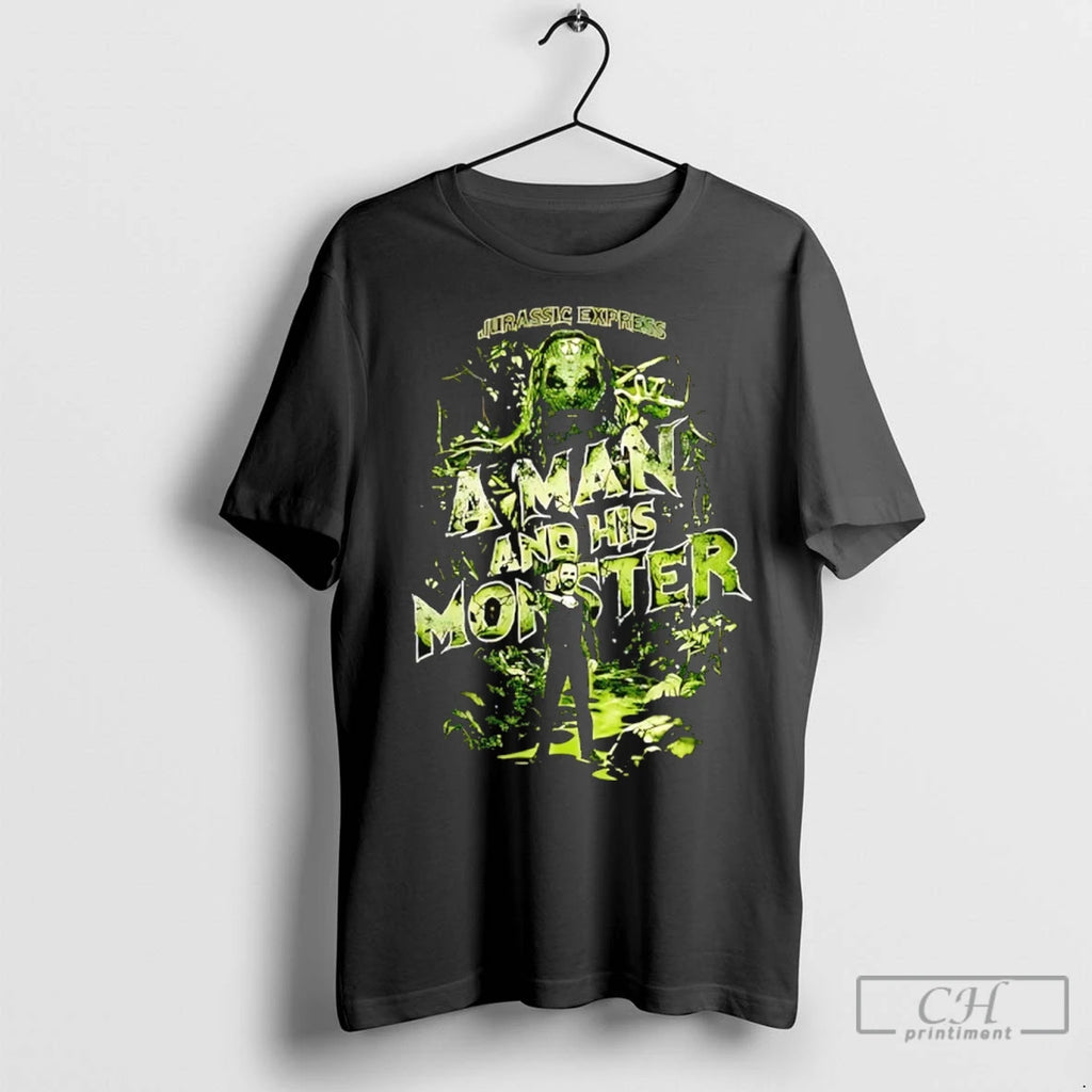 Jurassic Express A Man And His Monster T Shirts