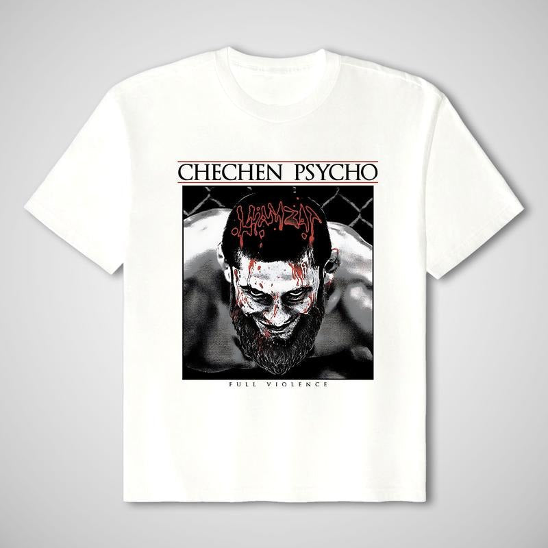 KHAMZAT CHIMAEV V2 Khamzat Chimaev UFC Championship Borz Tour Khamzat Chimaev UFC Shirt UFC Fighters Shirt UFC Outdoors Menswear Him