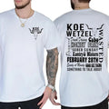 Koe Wetzel Country Music Cowboy Concert Shirt Music Fans Western