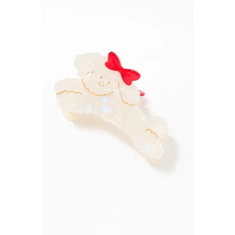 LA Hearts Poodle Hair Claw Clip