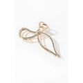 LA Hearts Rhinestone Bow Hair Claw Clip