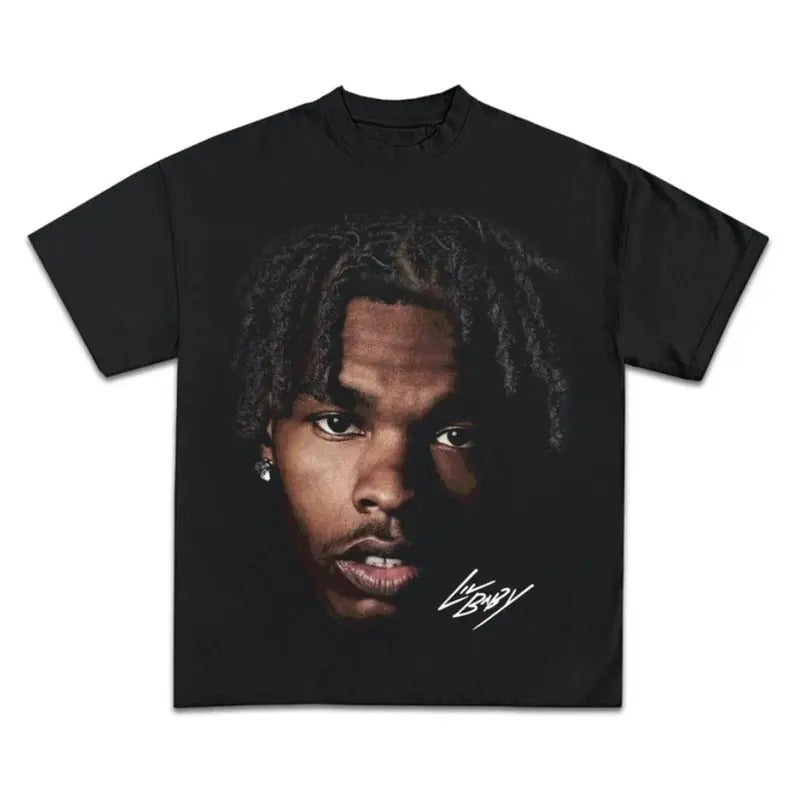 LIL BABY Rap Concert Shirt Face Harder Than Ever Young Thug Gunna