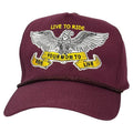 LIVE RIDE HAT CUSTOM EMBROIDERY