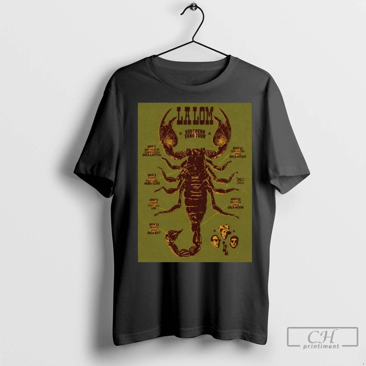La Lom Southern European Tour 2025 Long Sleve T Shirts