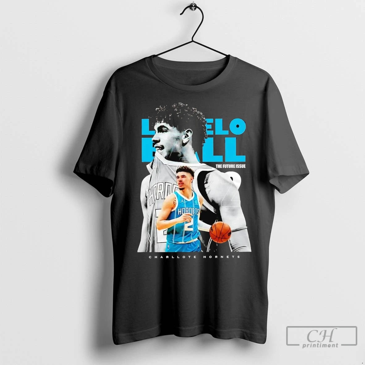 Lamelo Ball The Future Issue Charlotte Hornets T Shirts
