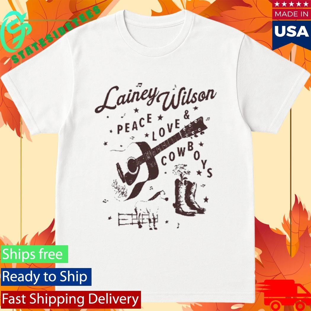 Lainey‎ Wilson Peace Love & Cowboys Unisex , , , Long Sleeve Tee