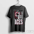 Las Vegas Aces 2025 Wnba Playoffs In The Zone Long Sleve T Shirts