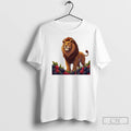 Lion Blackberries And Raspberries Ladies T Shirts