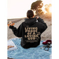 Living Proof Loving God Inspirational Christian Shirt God Loves You Faith Religious Mom