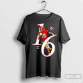 London Humphreys 16 Georgia Bulldogs 2025 Ncaa Player T Shirts