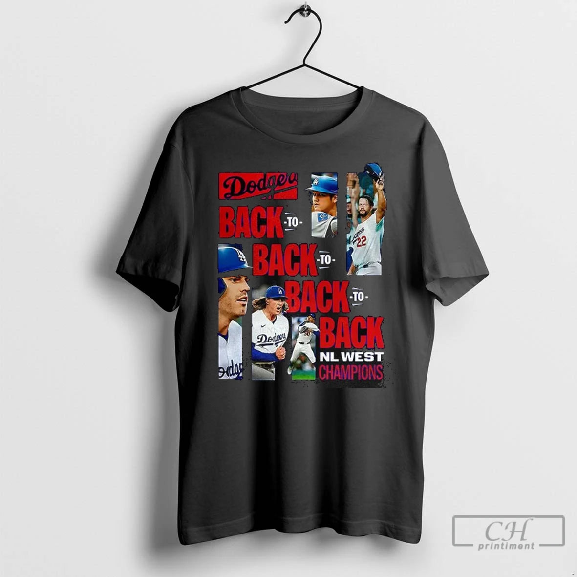 Los Angeles Dodgers Royal Nl West Division Champs 2025 T Shirts