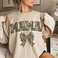 MAMA Camo Coquette Bow Dove Season Shirt Mom Camo Bow Hunting Coquette Bow Camo Dude Cotton Round Neck Shirt Menswear Womenswear Lady Tops