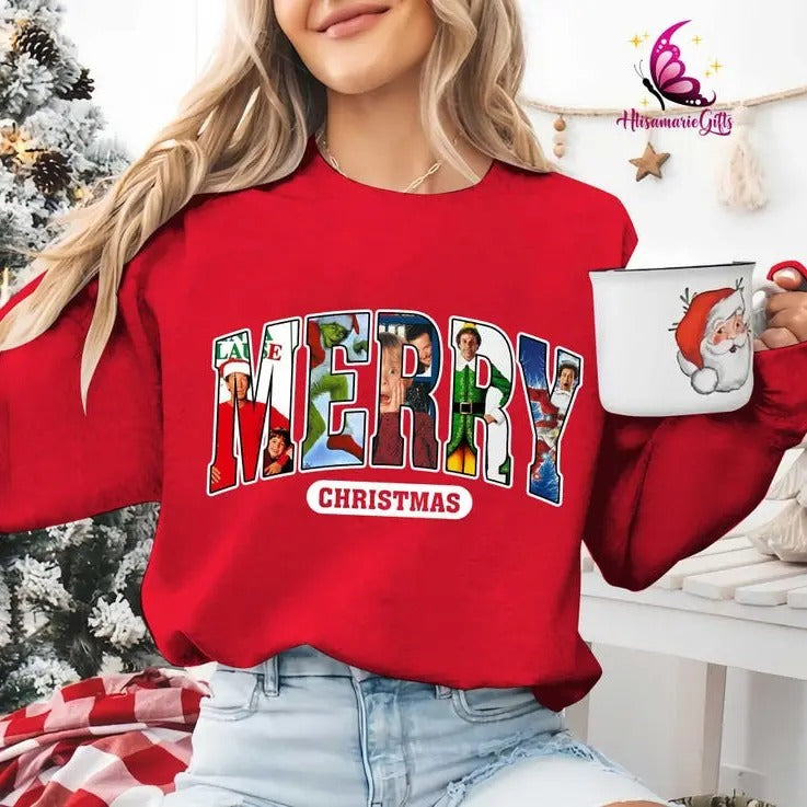 MERRY 90s Movies Shirt Shirt Movies Lovers 90s Movies Movies