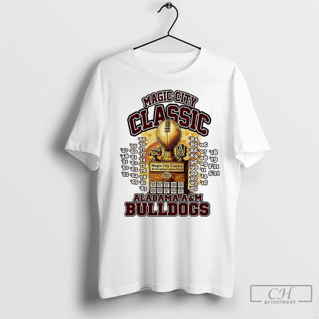 Magic City Classic Alabama Am Bulldogs T Shirts