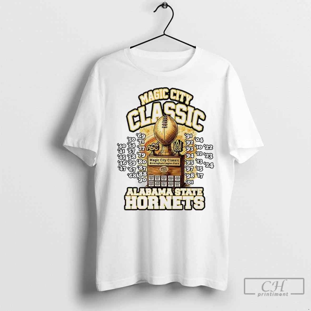 Magic City Classic Alabama State Hornets T Shirts
