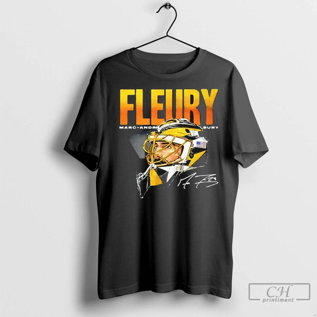 Marc Andre Fleury Pittsburgh Penguins Signature T Shirts