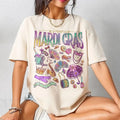 Mardi Gras Comfort Colors Shirt Let Good Times Roll Louisiana Festival Crawfish Donut