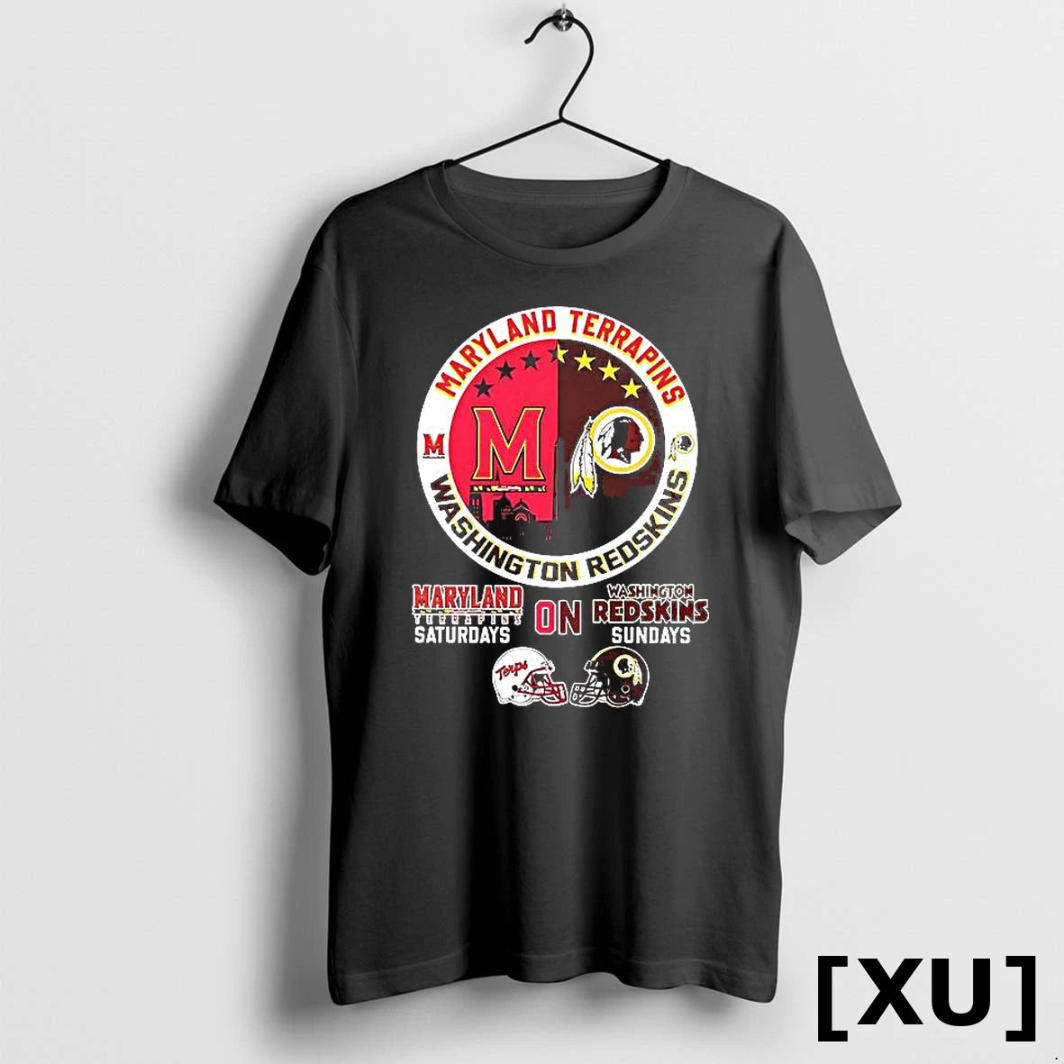 Maryland Terrapins On Saturdays Washington Redskins On Sundays Tshirts Sweater